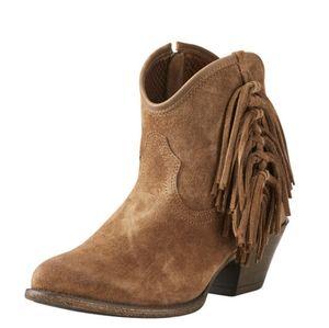 New Fringe Suede Booties